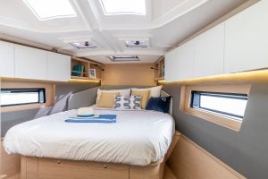 Double cabin on the Dufour 41 sailing boat