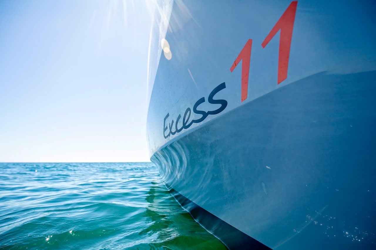 New Excess yacht model brand logo