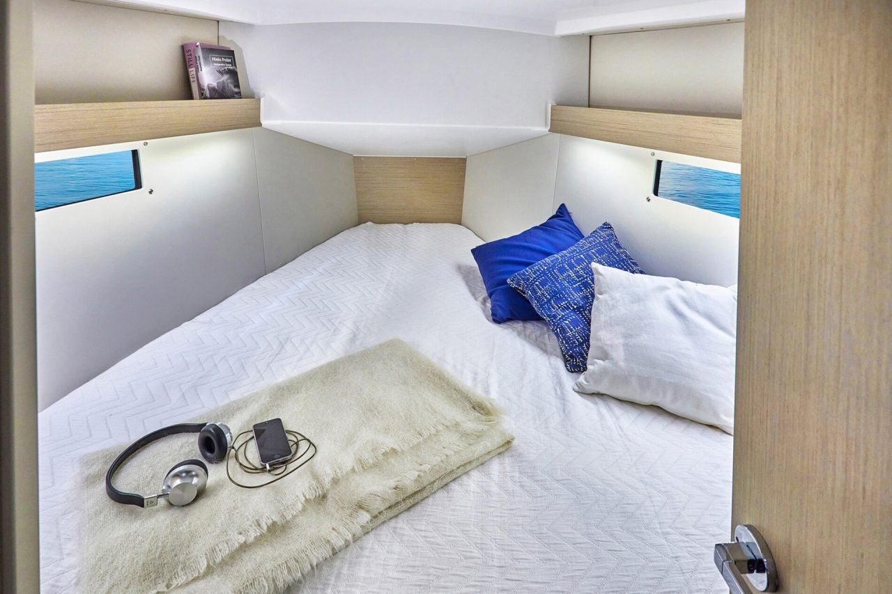 Beneteau 34.1 cabin with double berth